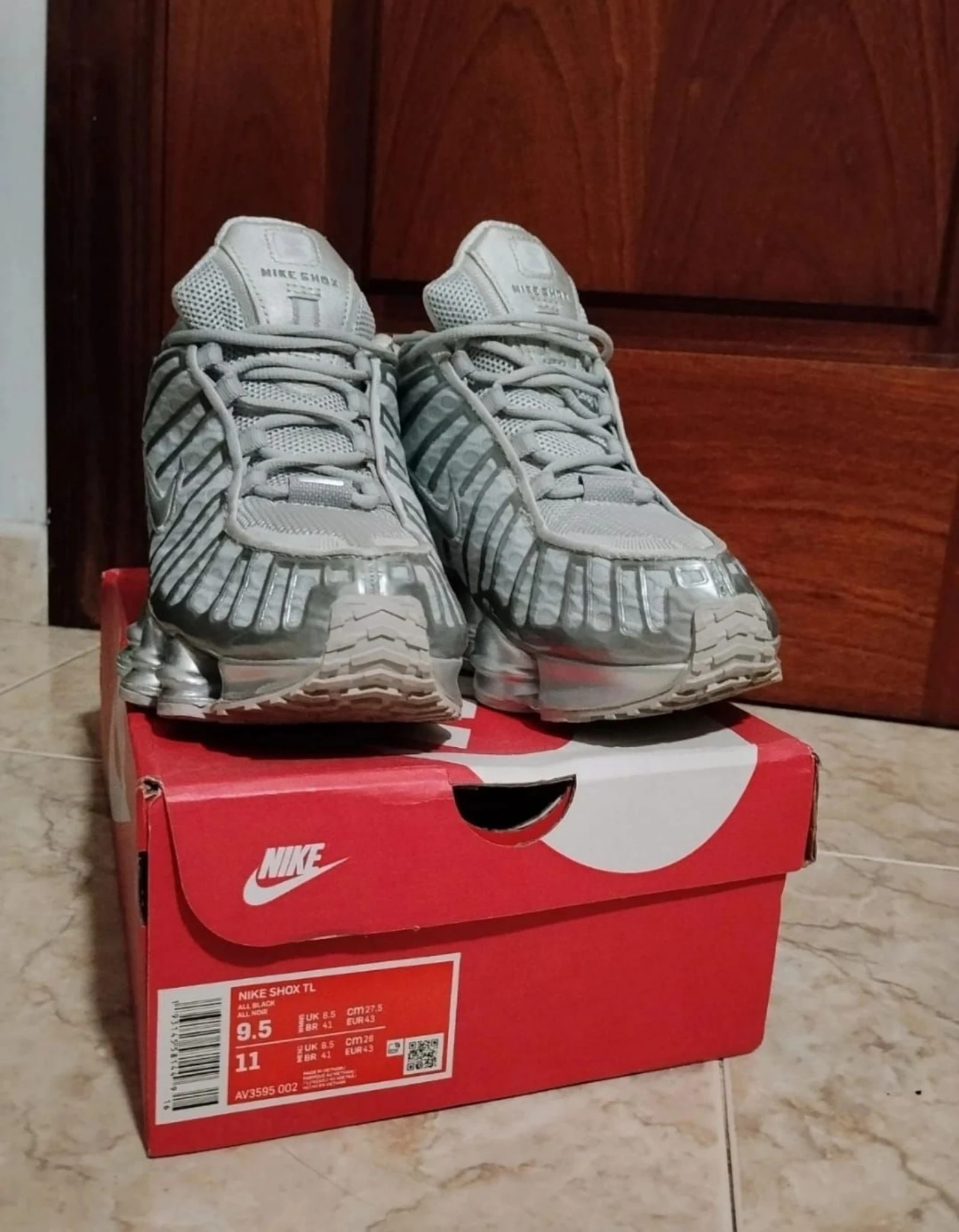 Nike Shox TL Prateadas – photo 3
